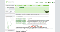 Desktop Screenshot of lambda-elan.hu